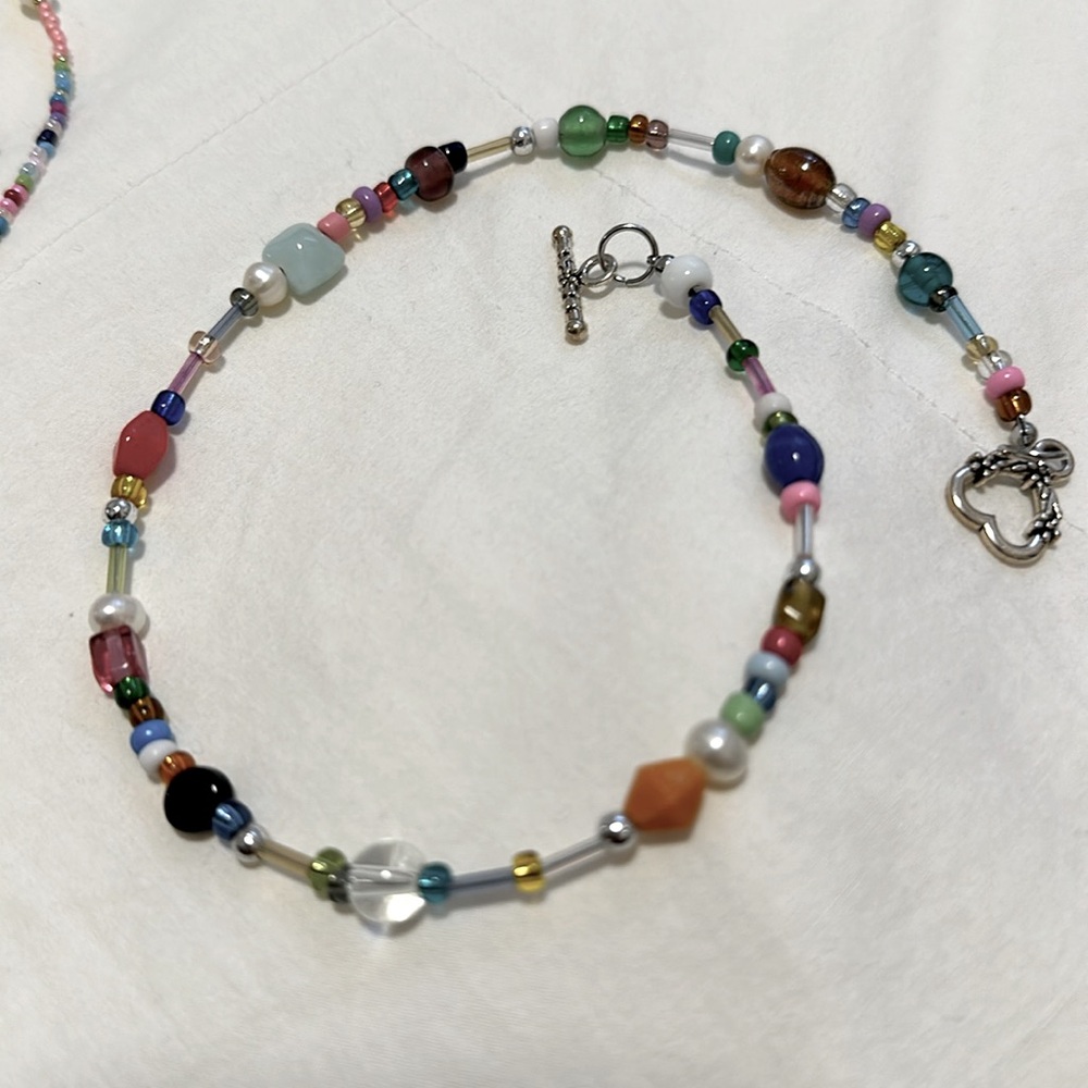 Two Beaded Necklaces for Layering - Picture 5 of 6